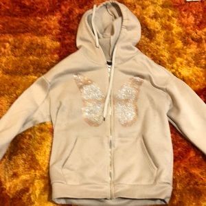 Large, Tan jacket, used, SHEIN